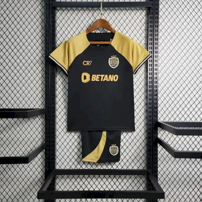 Kids Sporting CP 2023/24 Third Kit 12