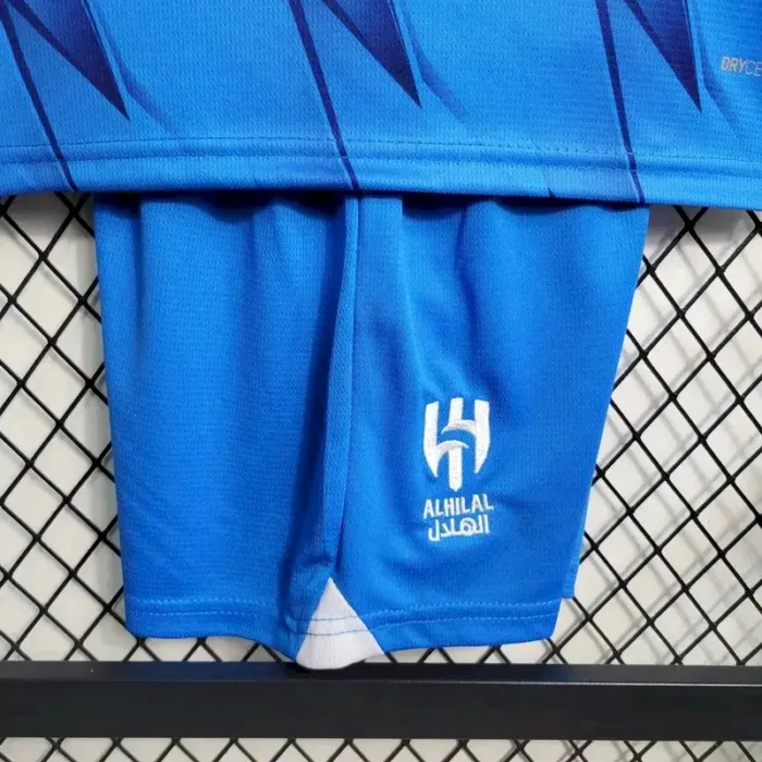 Kids Al Hilal SC 2023/24 Home Kit 3