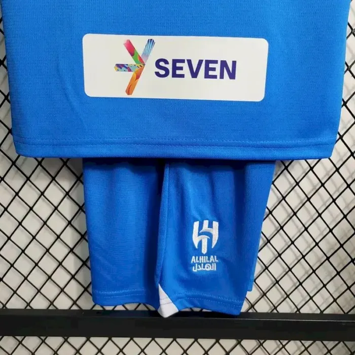 Kids Al Hilal SC 2023/24 Home Kit 8