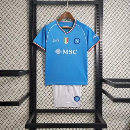 Kids Napoli 2023/24 Home Kit 10