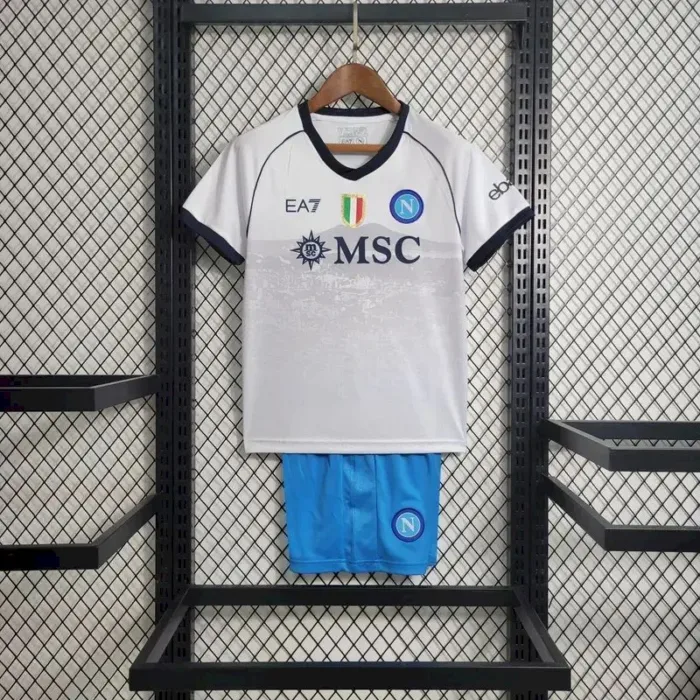 Kids Napoli 2023/24 Away Kit 8