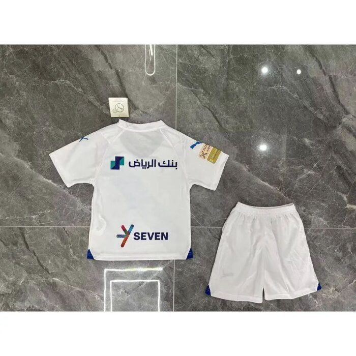 Kids Al Hilal SC 2023/24 Away Kit 1