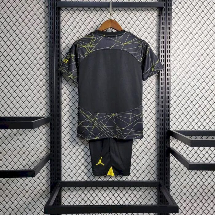 Kids Paris Saint-Germain 2022/23 Fourth Kit 12