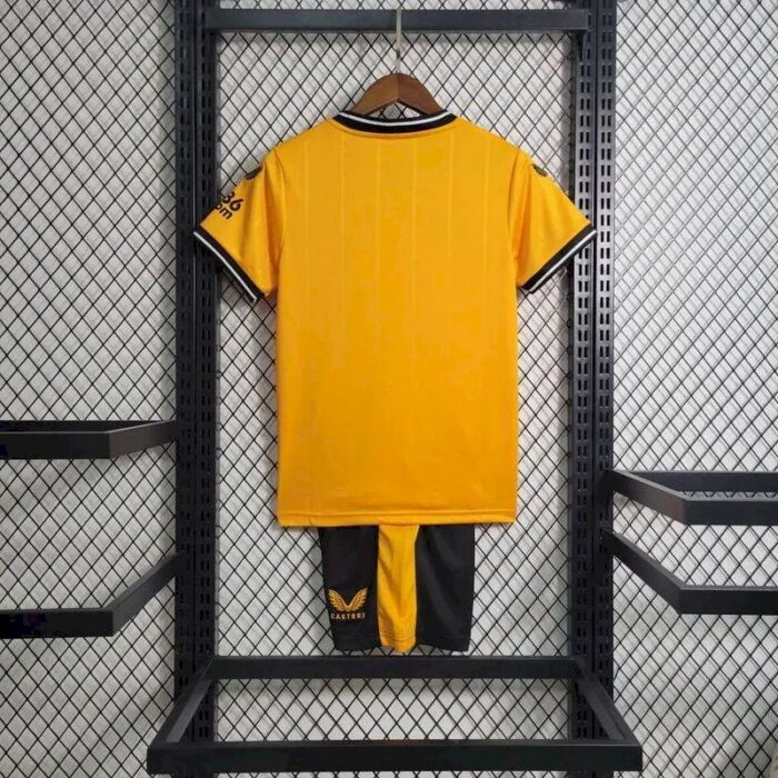 Kids Wolves 2023/24 Home Kit 4