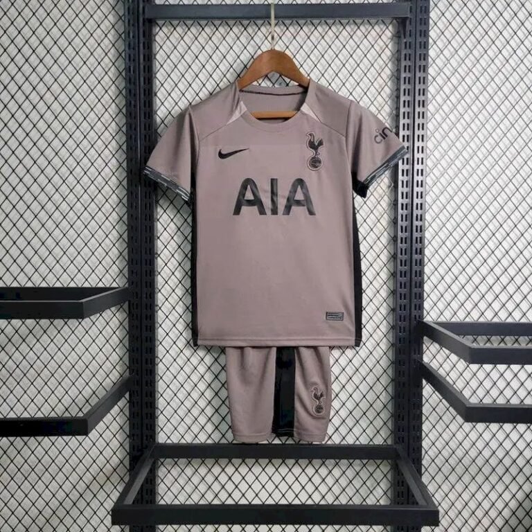 Kids Tottenham Hotspur 2023/24 Third Kit 9