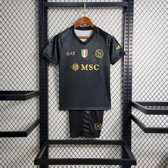Kids Napoli 2023/24 Third Kit 9