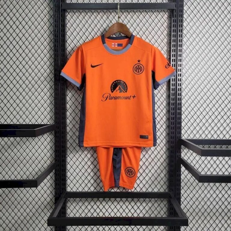 Kids Inter Milan 2023/24 Third Kit 7
