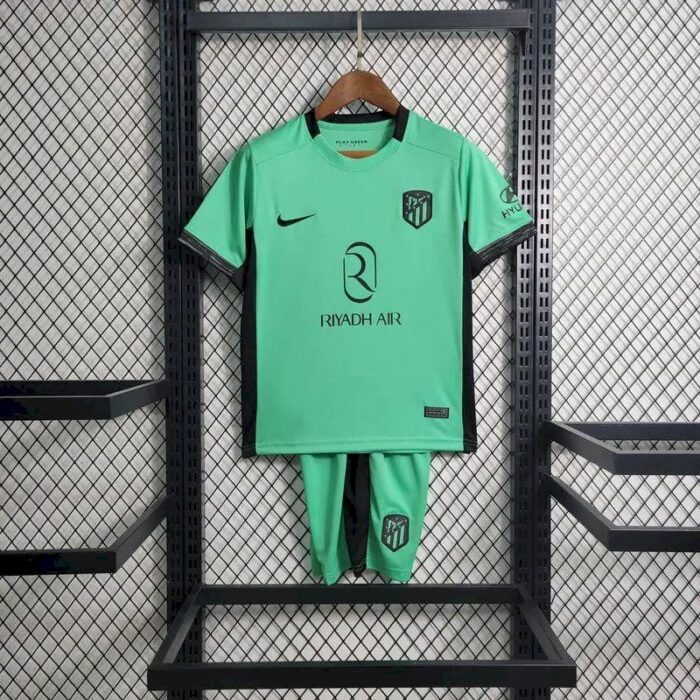 Kids Atletico Madrid 2023/24 Third Kit 7