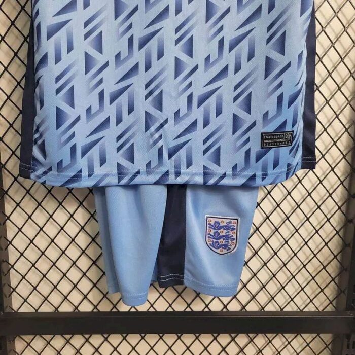 Kids England 2023/24 Women’s Word Cup Away Kit 4