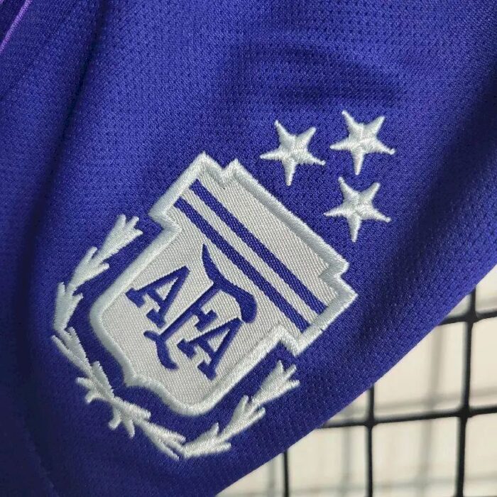 Kids Argentina 2022 Word Cup 3-Stars Away Kit 7
