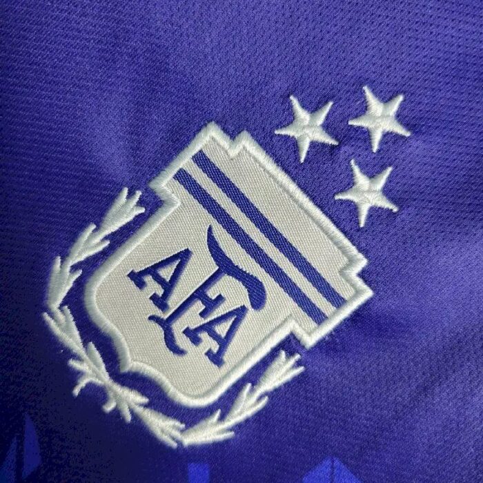 Kids Argentina 2022 Word Cup 3-Stars Away Kit 2