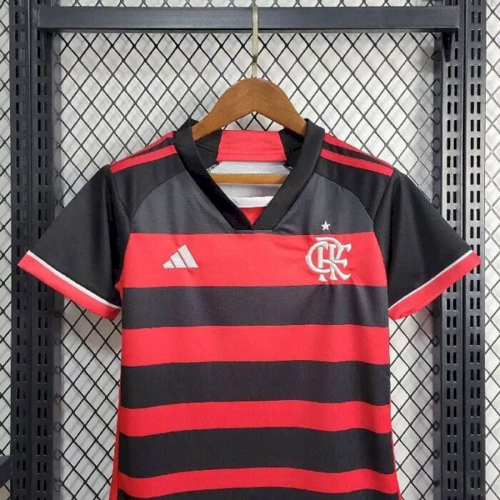 Kids Flamengo 2024/25 Home Kit 1
