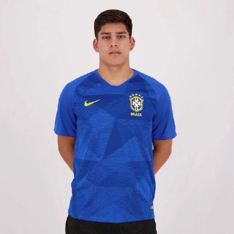 Mens Brazil 2018/19 Away Jersey 1