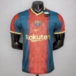 Mens Barcelona 2021/22 Pre-Match Boutique Shirt