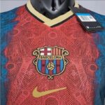 Mens Barcelona 2021/22 Pre-Match Boutique Shirt 1