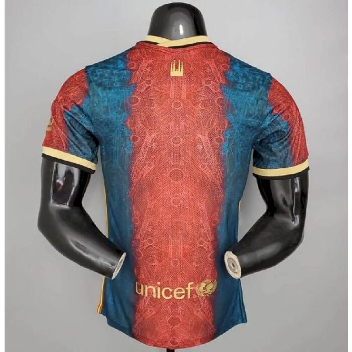 Mens Barcelona 2021/22 Pre-Match Boutique Shirt 3