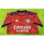 Mens Olympique Lyonnais 2021/22 Away Jersey 4