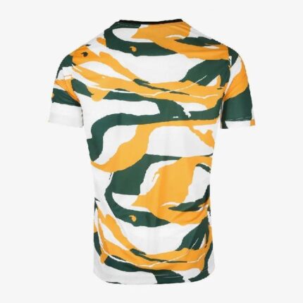 Mens Olympique Marseille 2021 ‘om Africa’ Collectors Jersey – White/green/yellow 1