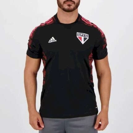 Mens Sao Paulo 2021 Black Pre-Match Jersey