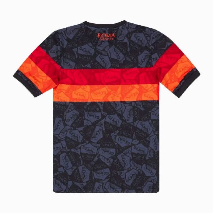 Mens AS Roma 2022/23 Away Calcio 8 Jersey 3