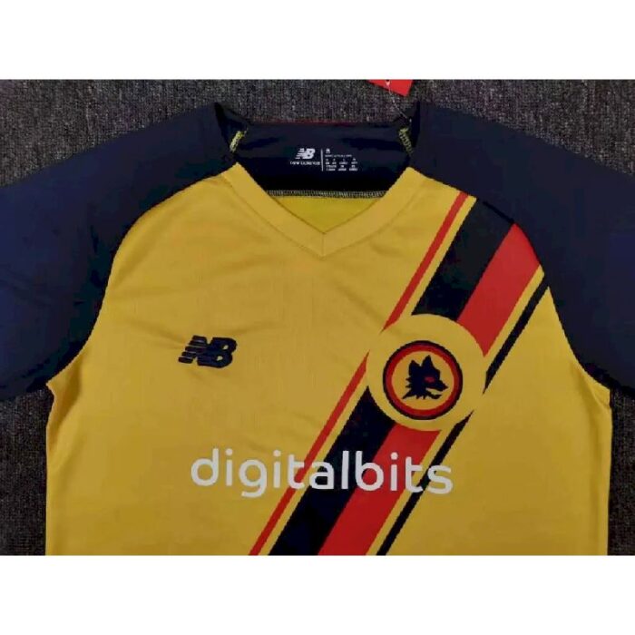Mens AS Roma 2021/22 Third Jersey 5