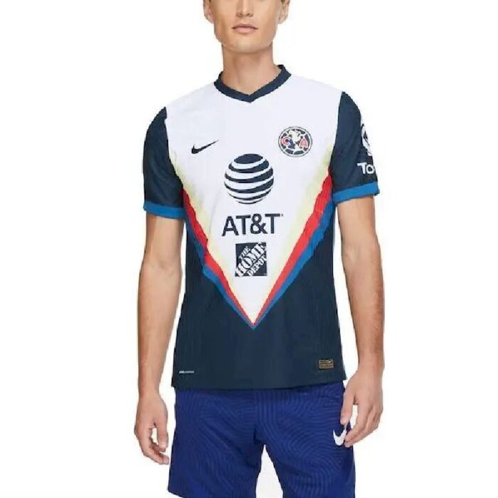 Mens Club America 2020/21 Away Vapor Match Jersey – Navy 3