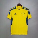 Mens Cruzeiro 2021/22 Pre-Match Jersey – Yellow