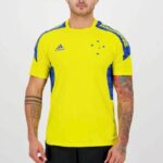 Mens Cruzeiro 2021/22 Pre-Match Jersey – Yellow 2