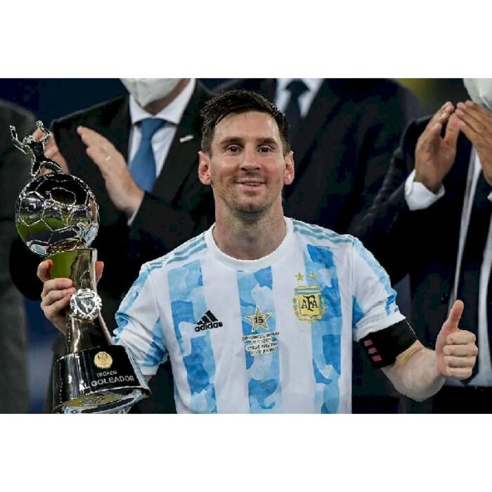 Mens Argentina 2021 Home Jersey – Campeones De America 2021 1