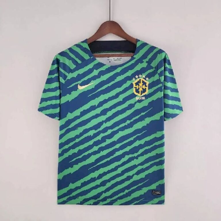 Mens Brazil 2022 Pre-Match Jersey