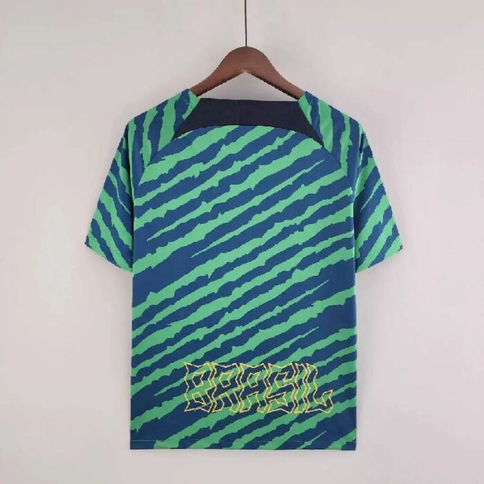 Mens Brazil 2022 Pre-Match Jersey 5