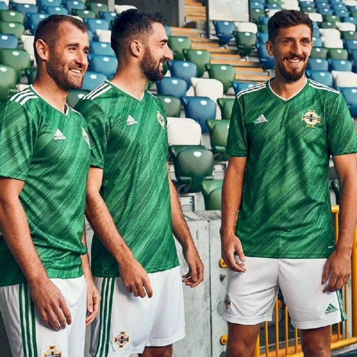Mens Northern Ireland 2020 Home Jersey 8