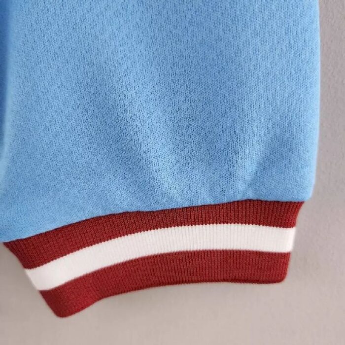Mens Manchester City 2022/23 Home Long Sleeve Jersey 6