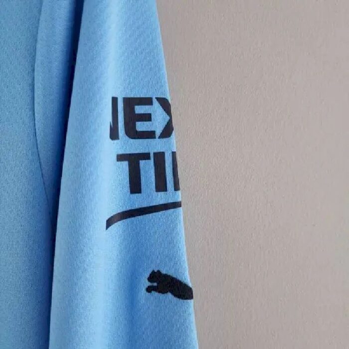 Mens Manchester City 2022/23 Home Long Sleeve Jersey 7