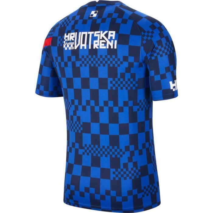 Mens Croatia 2021 Pre-Match Jersey 2