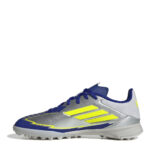 adidas F50 Junior Turf Football Boots – Silver/Blue – view 2