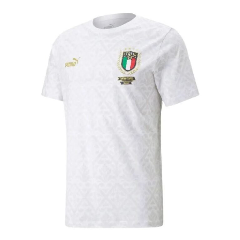 Mens Italy 2021 Figc Winner Jersey – White