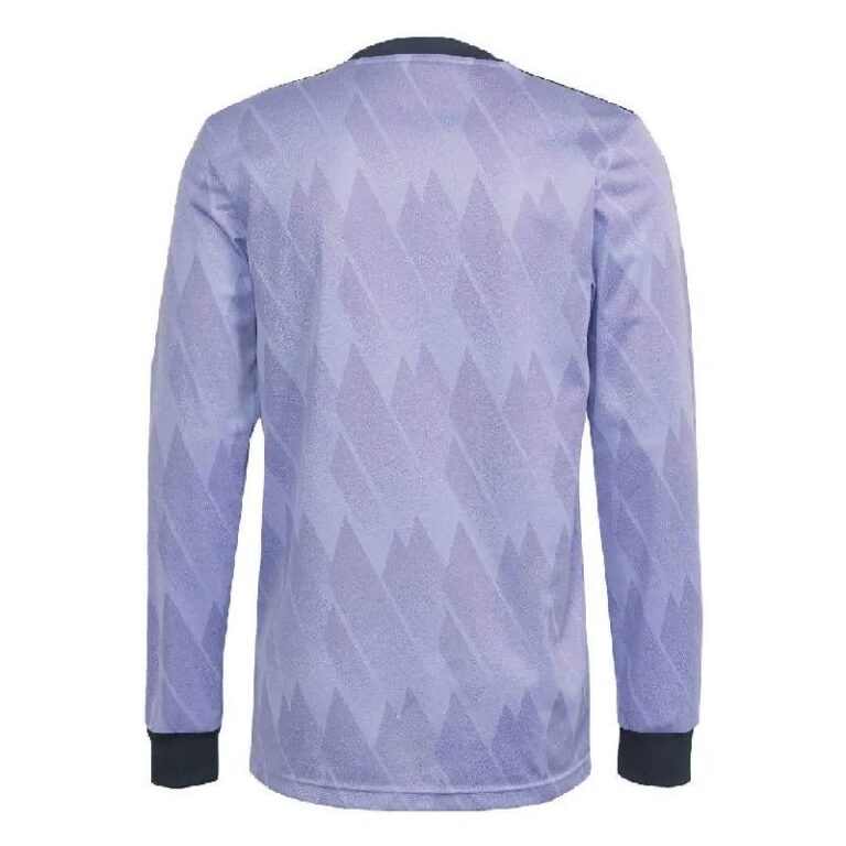 Mens Real Madrid 2022/23 Away Long Sleeve Jersey 1