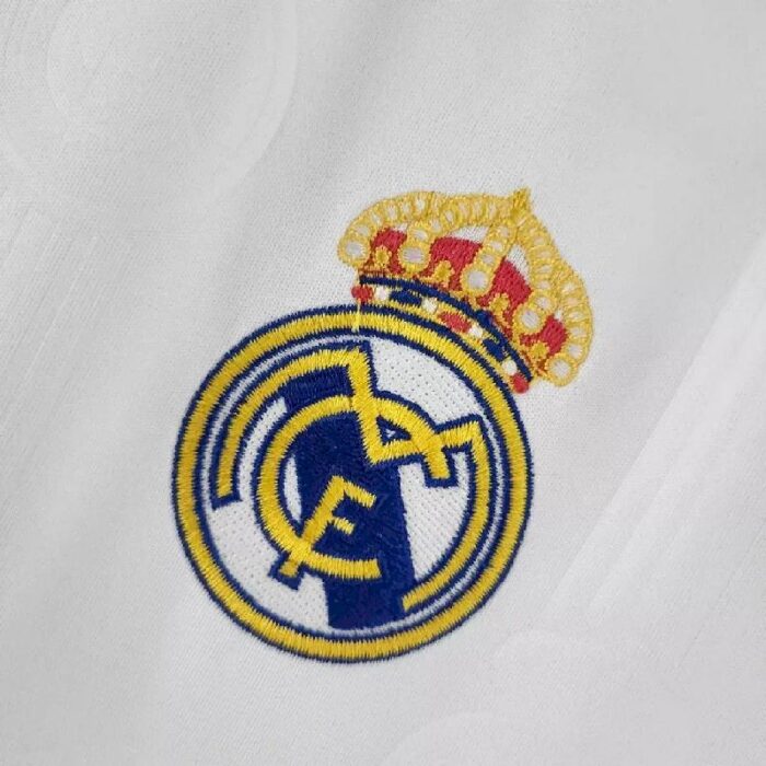 Mens Real Madrid 2022/23 Home Long Sleeve Jersey 6