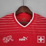 Mens Switzerland 2022 Home Jersey 4