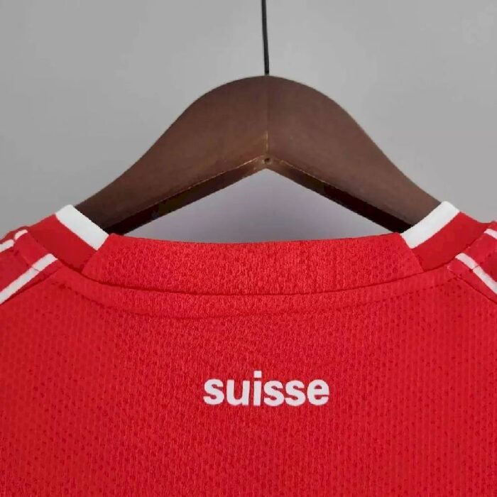 Mens Switzerland 2022 Home Jersey 5