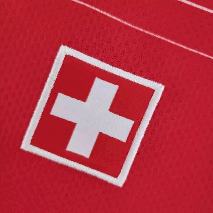 Mens Switzerland 2022 Home Jersey 6
