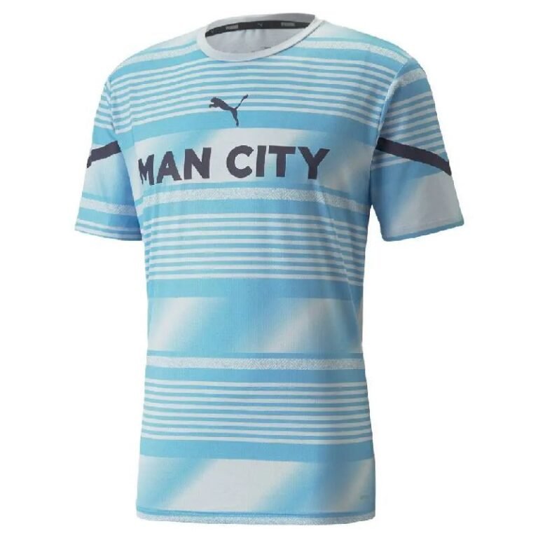 Mens Manchester City 2021/22 Pre-Match Jersey