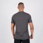 Mens Flamengo 2021 Grey Pre-Match Jersey 3