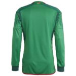 Mens Mexico 2022 Home Long Sleeve Jersey 2