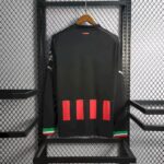 Mens AC Milan 2022/23 Home Long Sleeve Jersey 1