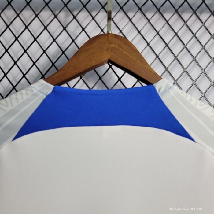 Mens France 2022 White Pre-Match Jersey 4