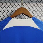 Mens France 2022 Blue Pre-Match Jersey 4