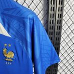 Mens France 2022 Blue Pre-Match Jersey 5