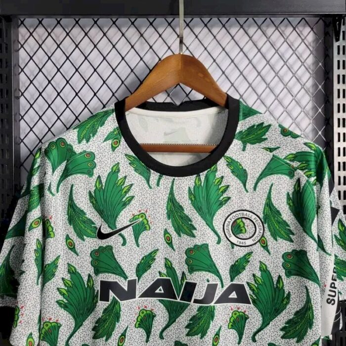 Mens Nigeria 2022/23 Pre-Match Jersey 6